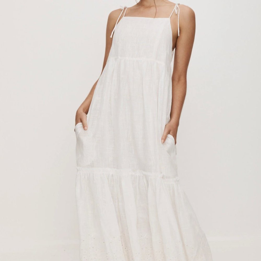 Saint Helena Iris Maxi Holiday Dress